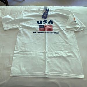 2002 Short Sleeve Salt Lake City Olympic Winter Games T- Shirt